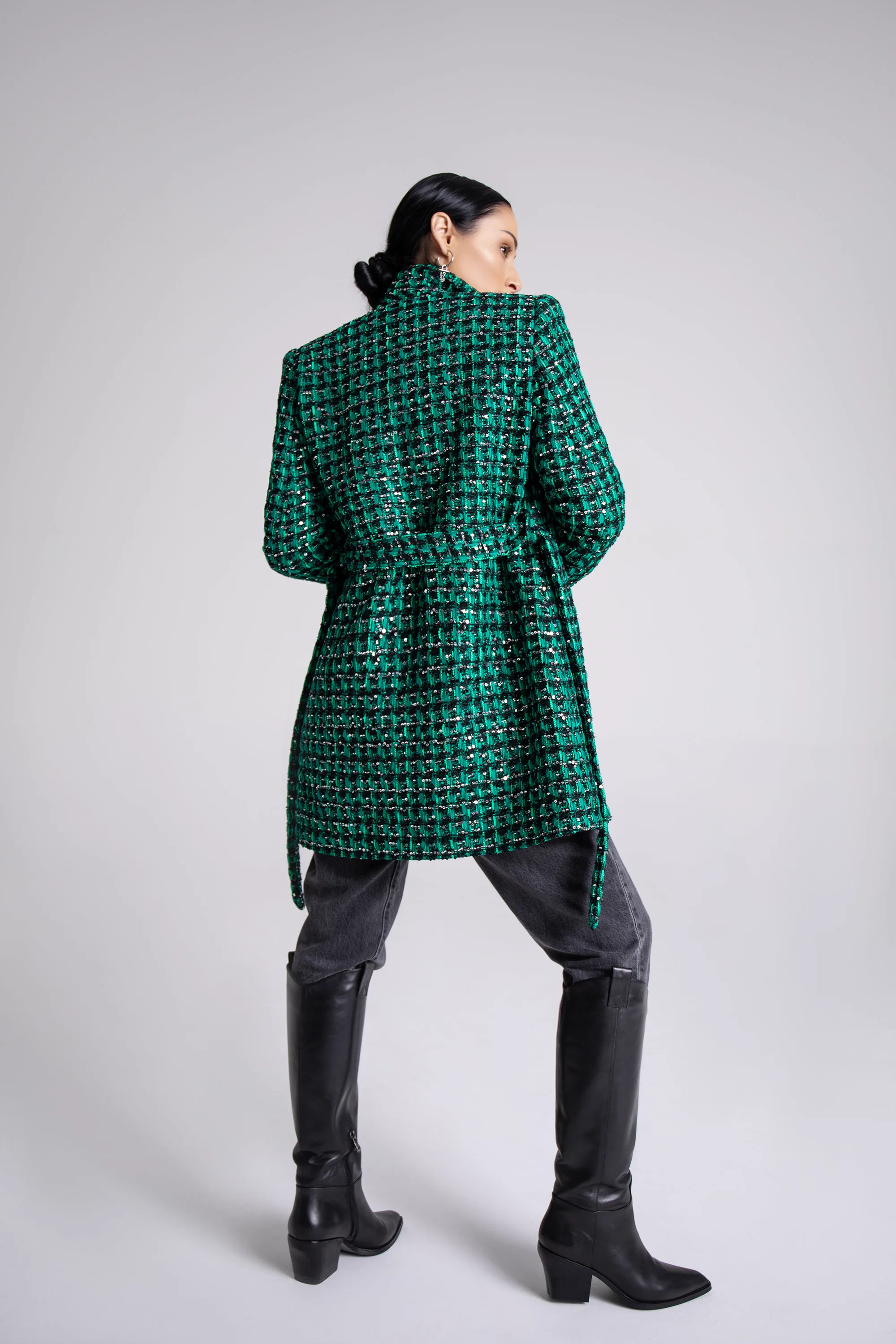 Short Tweed Coat 3