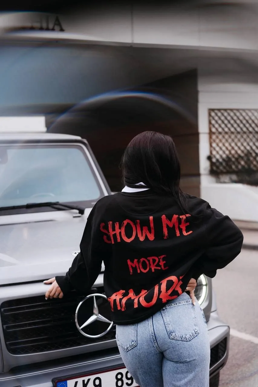 Oversized Sweatshirt - AMORE 4