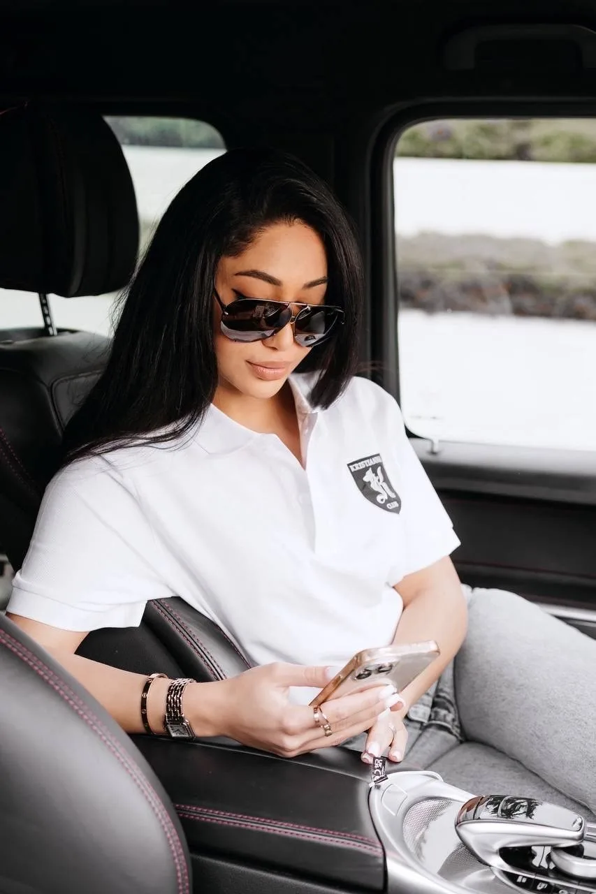 Polo T-shirt with KRISTIANNA logo 4