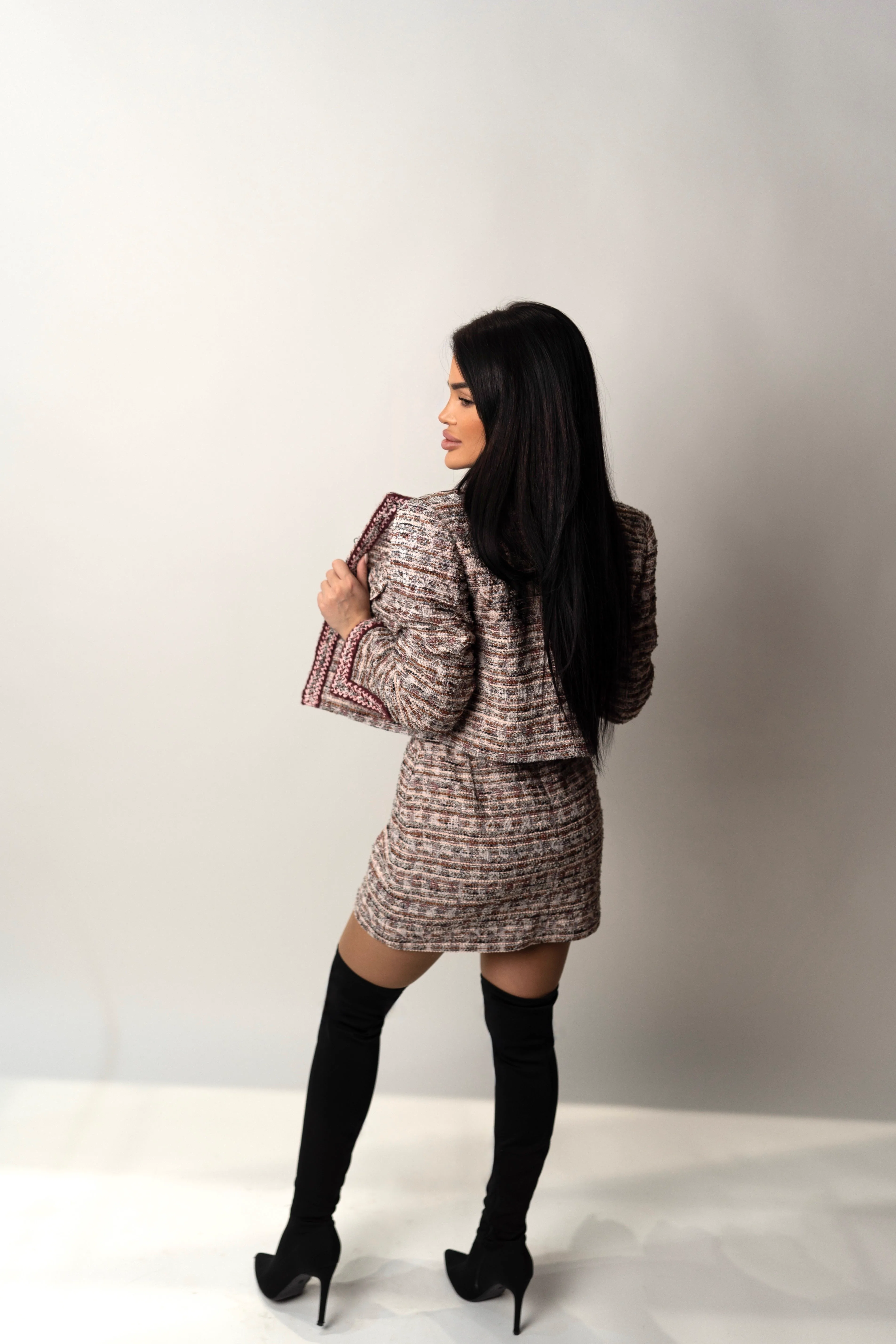 Tweed Suit - Blazer & Skirt 3